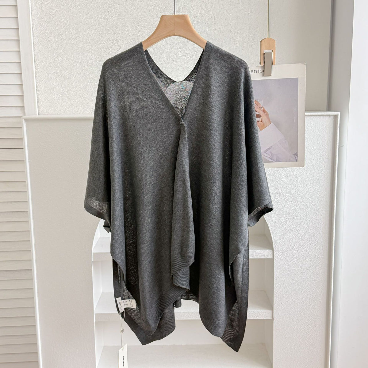 Women's Knit Longline Oversized Jacket Casual Coat Outerwear Travel Outdoor Fall Winter