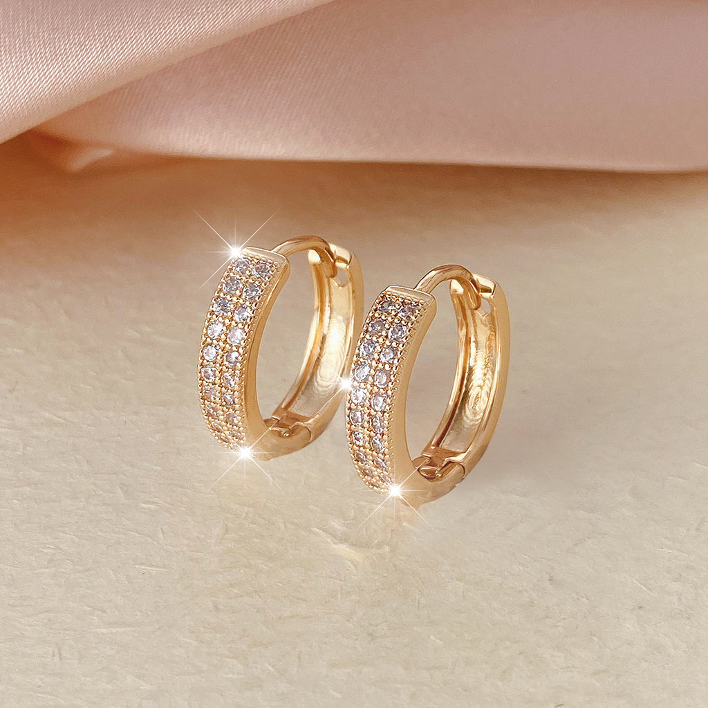 Crystal drop earrings by Yoshan, detail view 39