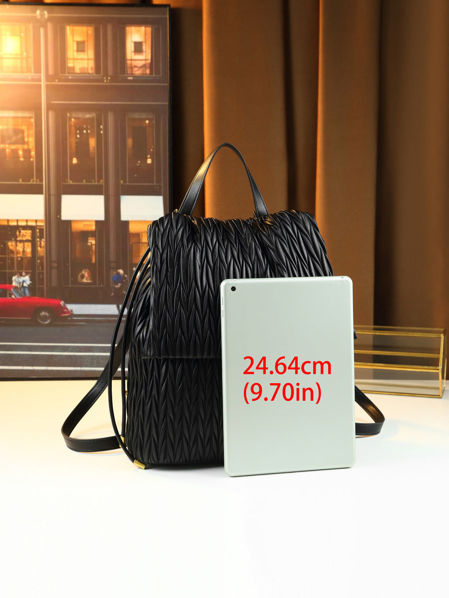Women's Large-capacity Woven Tote Bag Shoulder Crossbody Purse Versatile Work and Travel Office