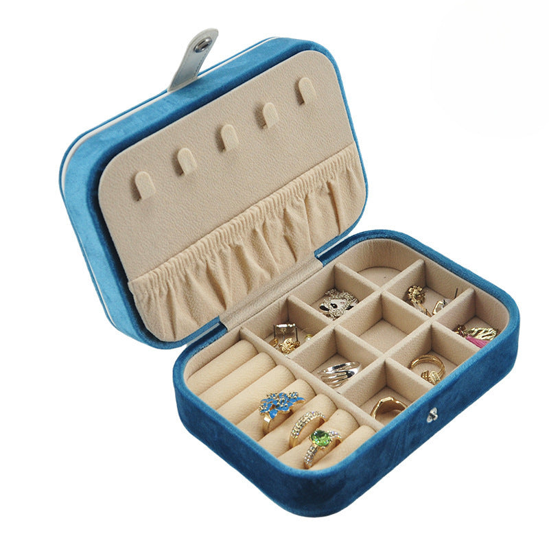 Large-capacity Jewelry Box Organizer Case Home Gift Display Stand Travel Desktop