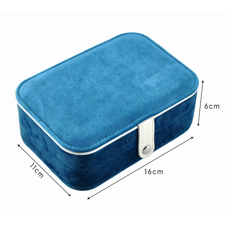 Large-capacity Jewelry Box Organizer Case Home Gift Display Stand Travel Desktop
