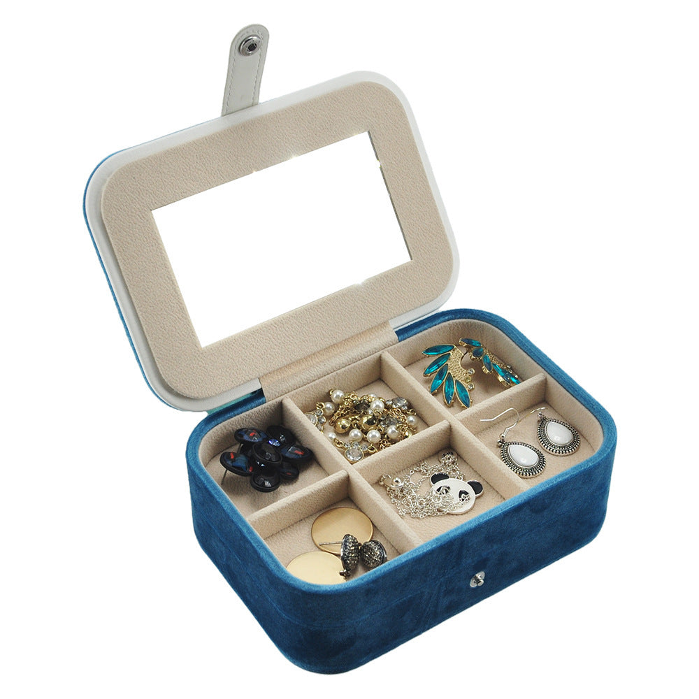 Large-capacity Jewelry Box Organizer Case Home Gift Display Stand Travel Desktop