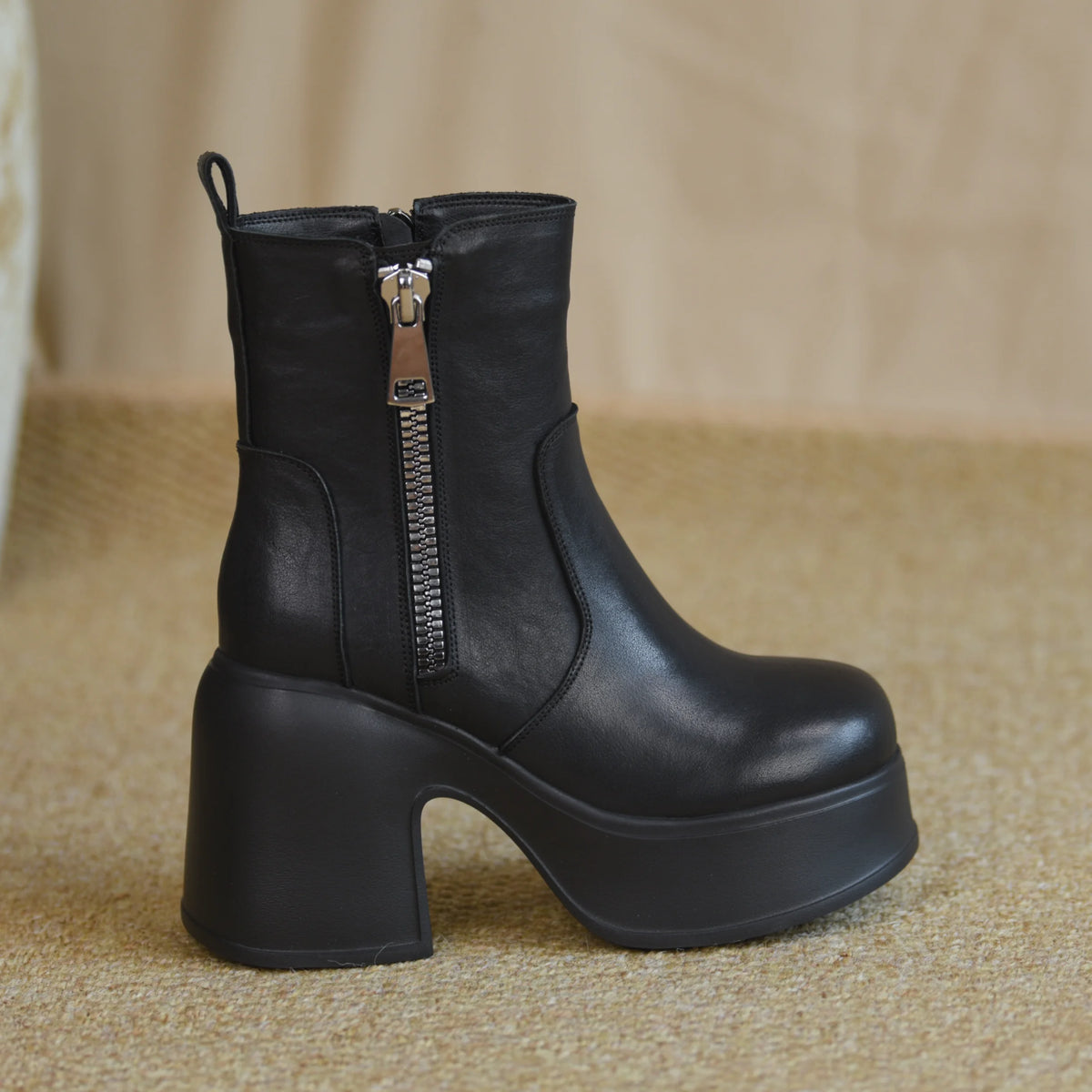 Black (unlined) / EU 34