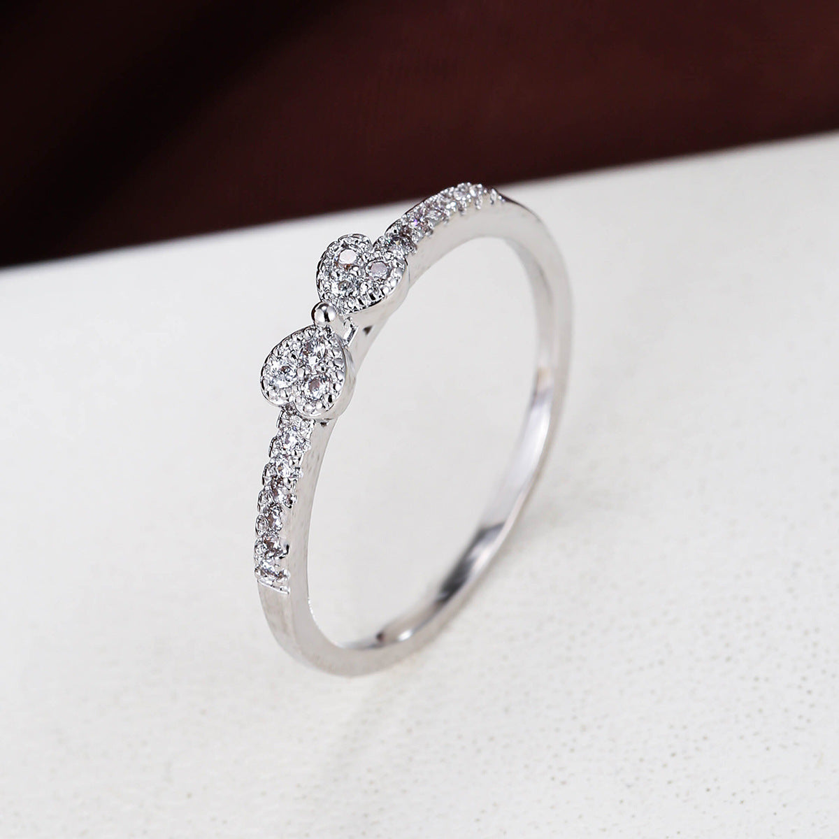Cubic zirconia jewelry set by Yoshan, detail view 23