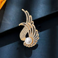 Gold faux pearl jewelry set by Yoshan