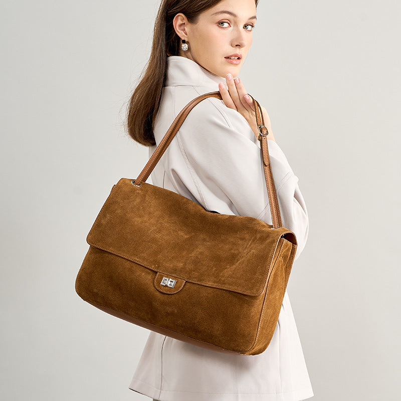 Women's Large-Capacity Casual Tote Bag Shoulder Crossbody Purse Work and Travel Office
