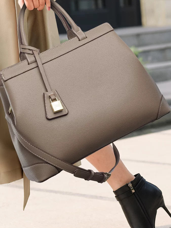 Women's Large-Capacity Office Workwear Tote Bag Shoulder Crossbody Purse Work and Travel School