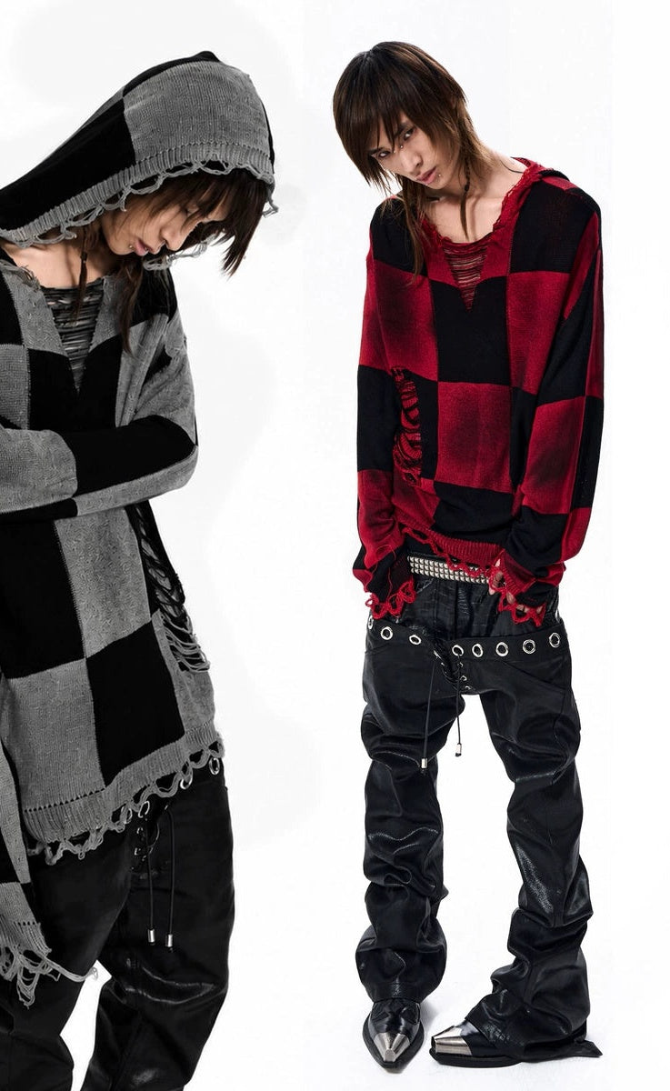 Men's Tassel Fall Winter Draped Hooded Sweater Knit Pullover Top for Casual Outfits Spring Travel Office Everyday