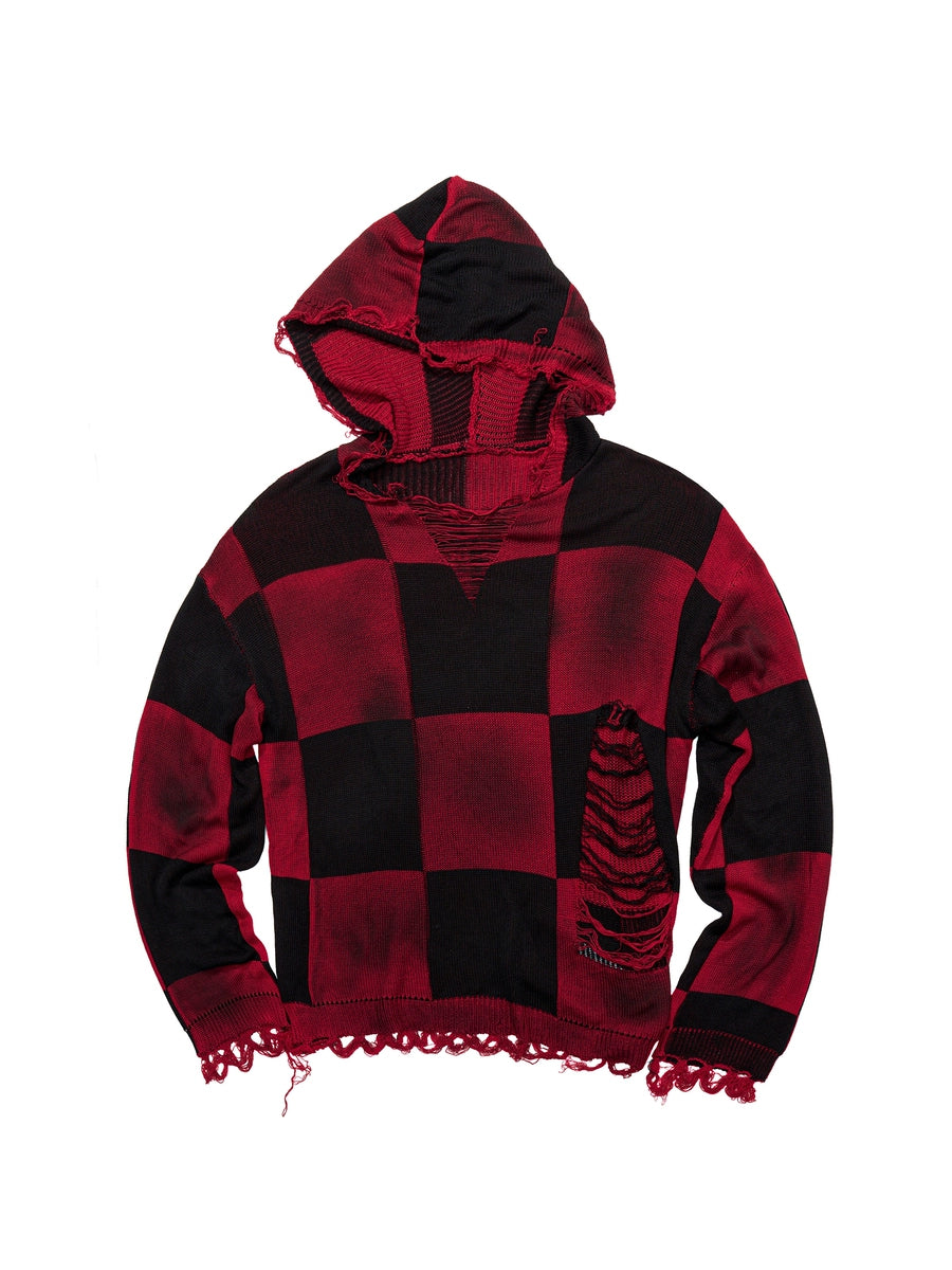 Men's Tassel Fall Winter Draped Hooded Sweater Knit Pullover Top for Casual Outfits Spring Travel Office Everyday