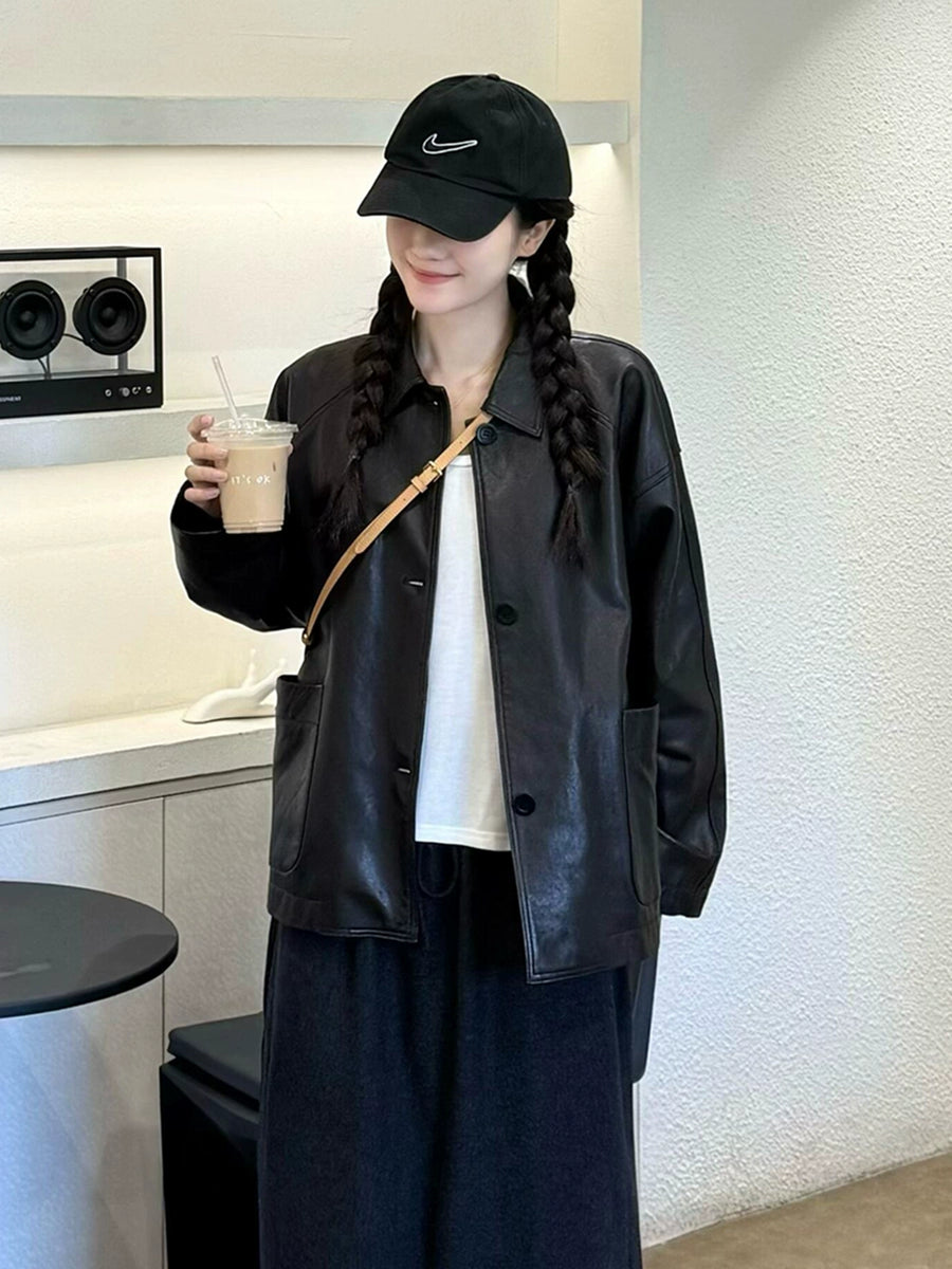 Women's Black Office Petite Oversized Workwear Jacket Casual Coat for Cold Weather Fall Travel Outdoor Holiday