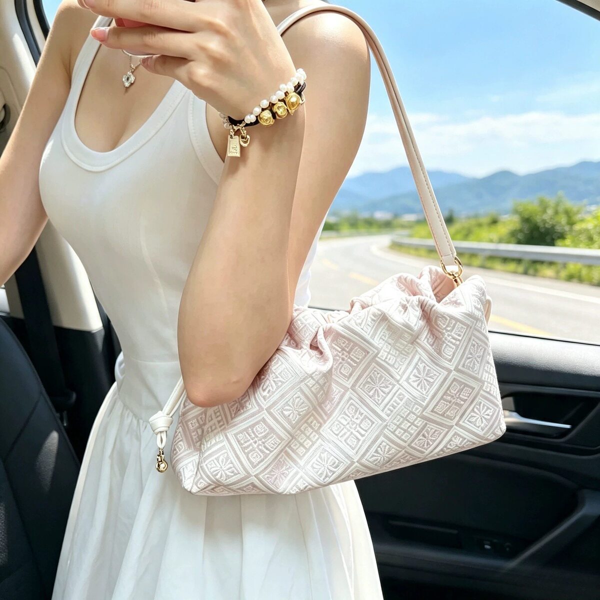 Women's Chinese Ethnic New Chinese-style Casual Bags Handbag for Work and Travel Office School Versatile Modern