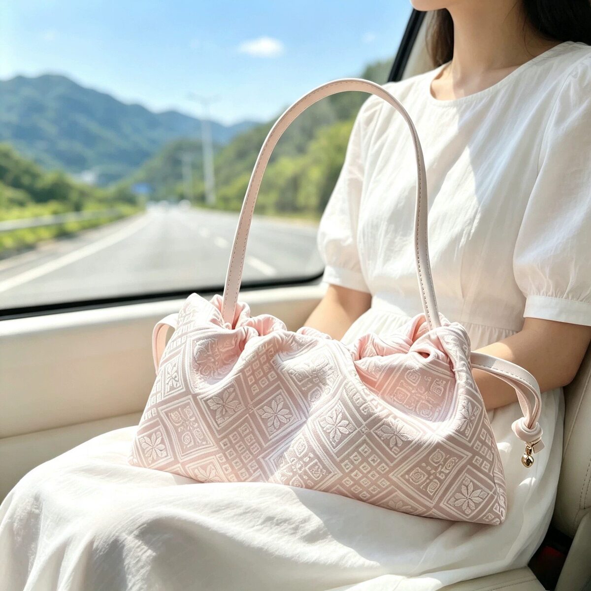Women's Chinese Ethnic New Chinese-style Casual Bags Handbag for Work and Travel Office School Versatile Modern