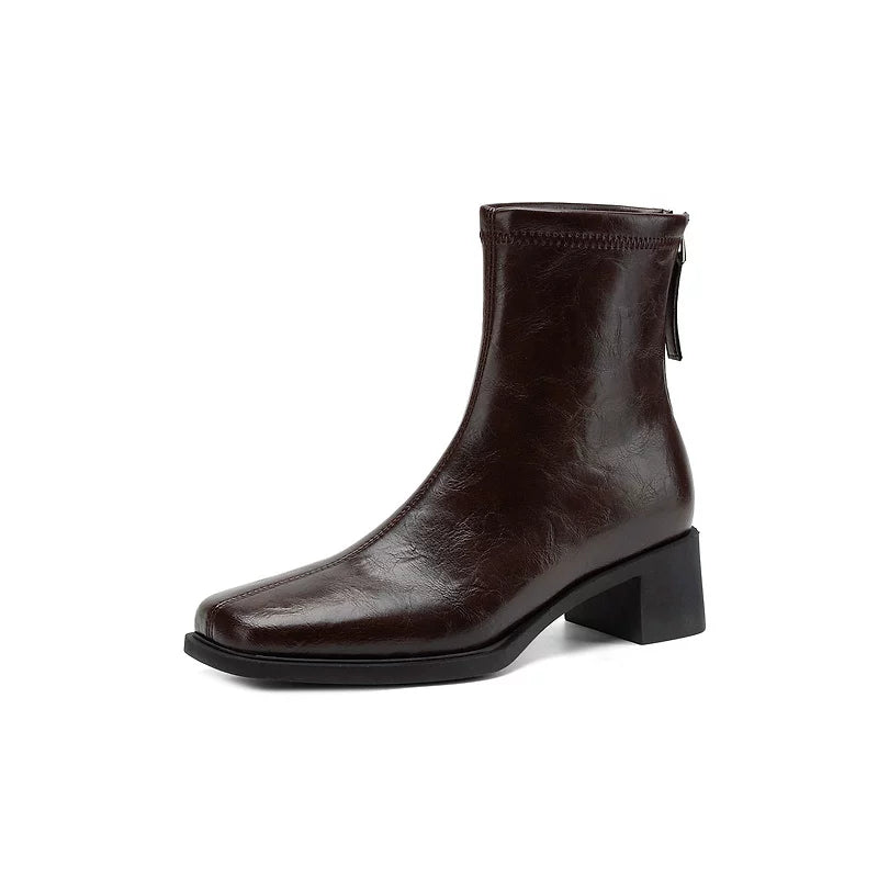 Brown 4.5cm heelleather lining / EU 34