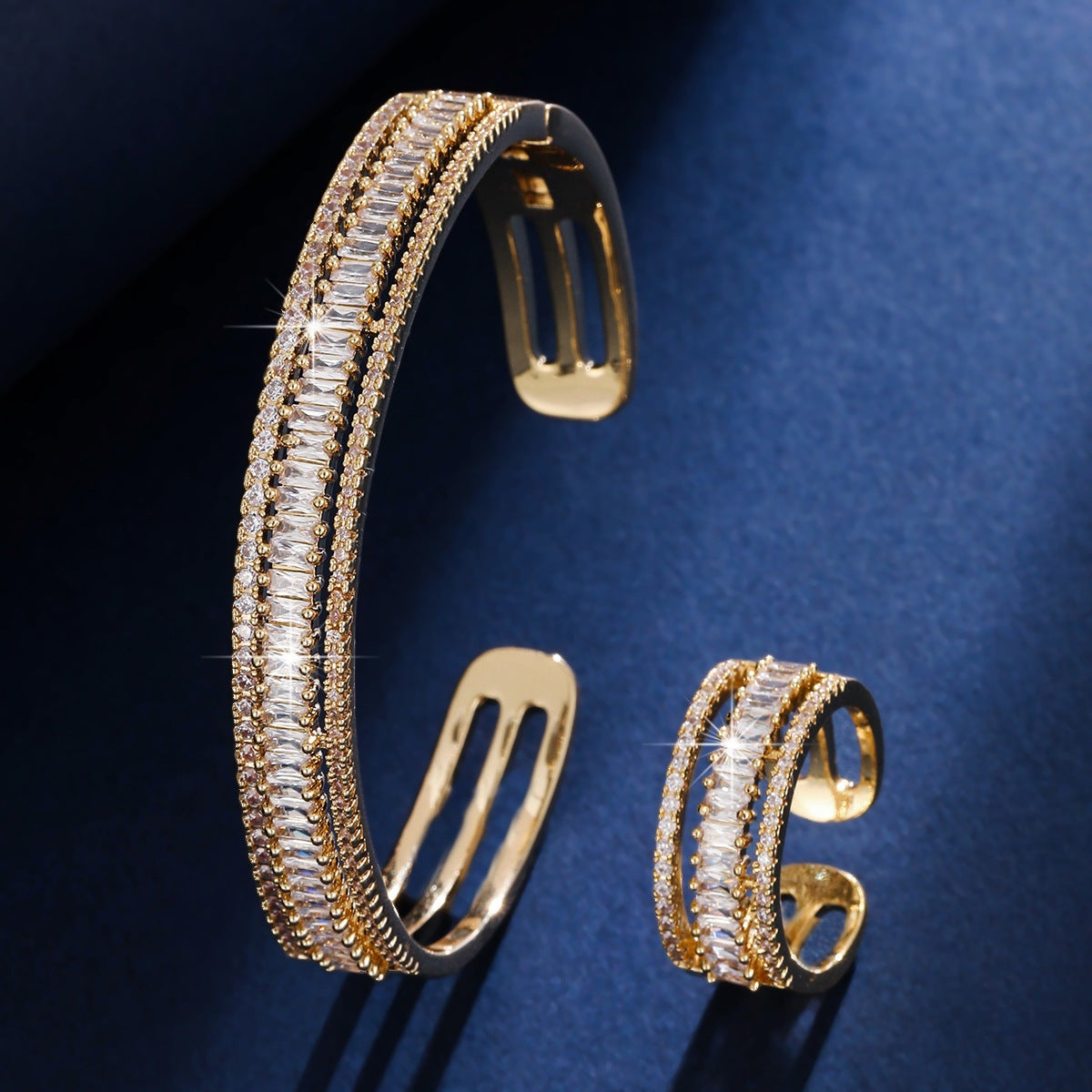 Cuff bracelet by Yoshan, detail view 7