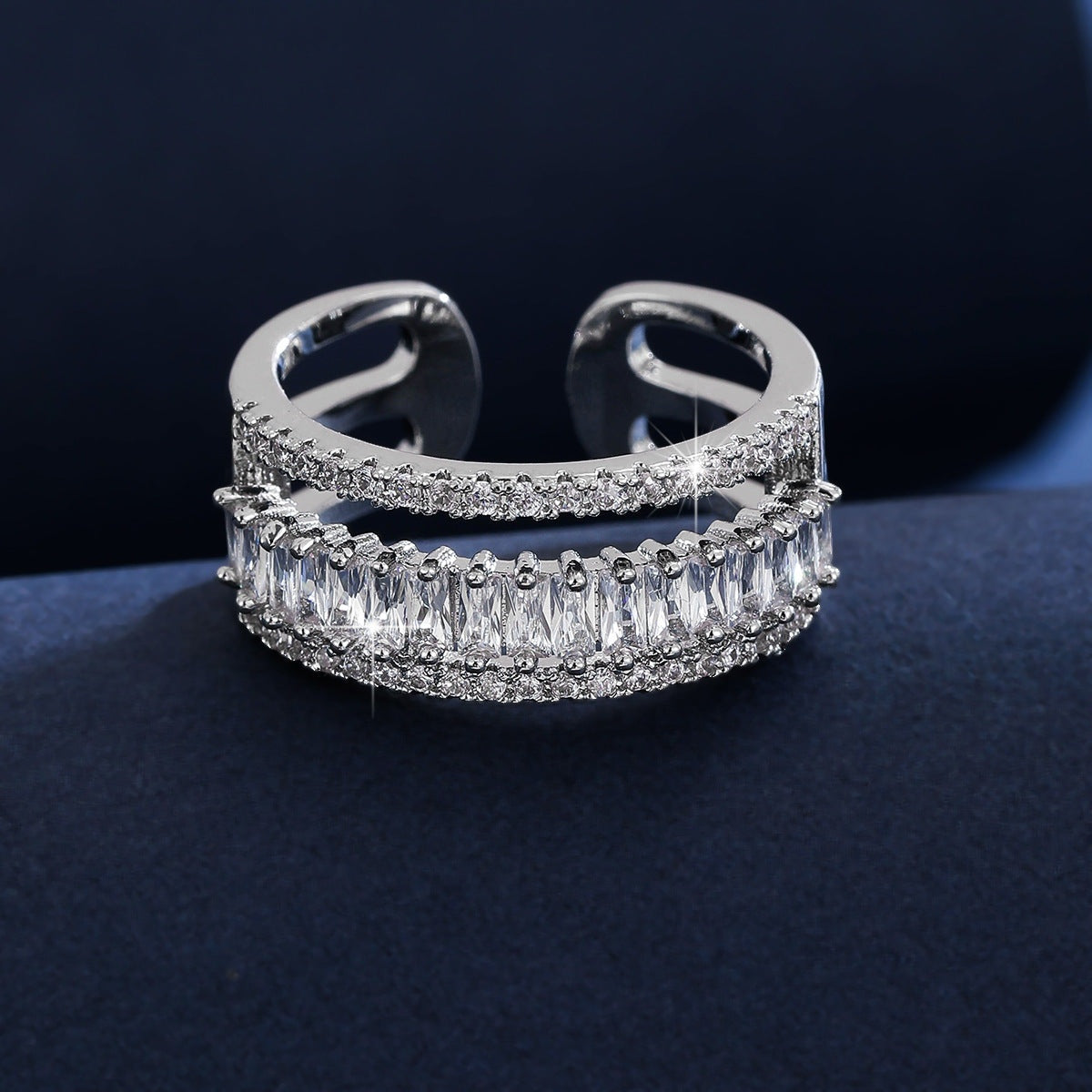 Silver cuff bracelet by Yoshan