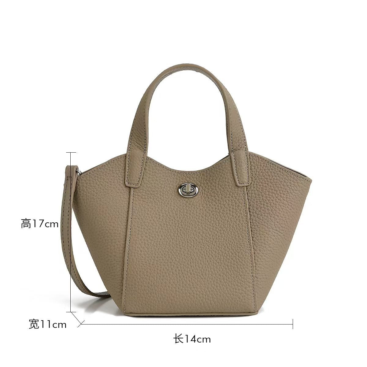 Women's Minimalist Commute Office Leather Workwear Tote Bag Shoulder Crossbody Purse Versatile Work and Travel