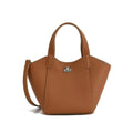 Women's Minimalist Commute Office Leather Workwear Tote Bag Shoulder Crossbody Purse Versatile Work and Travel