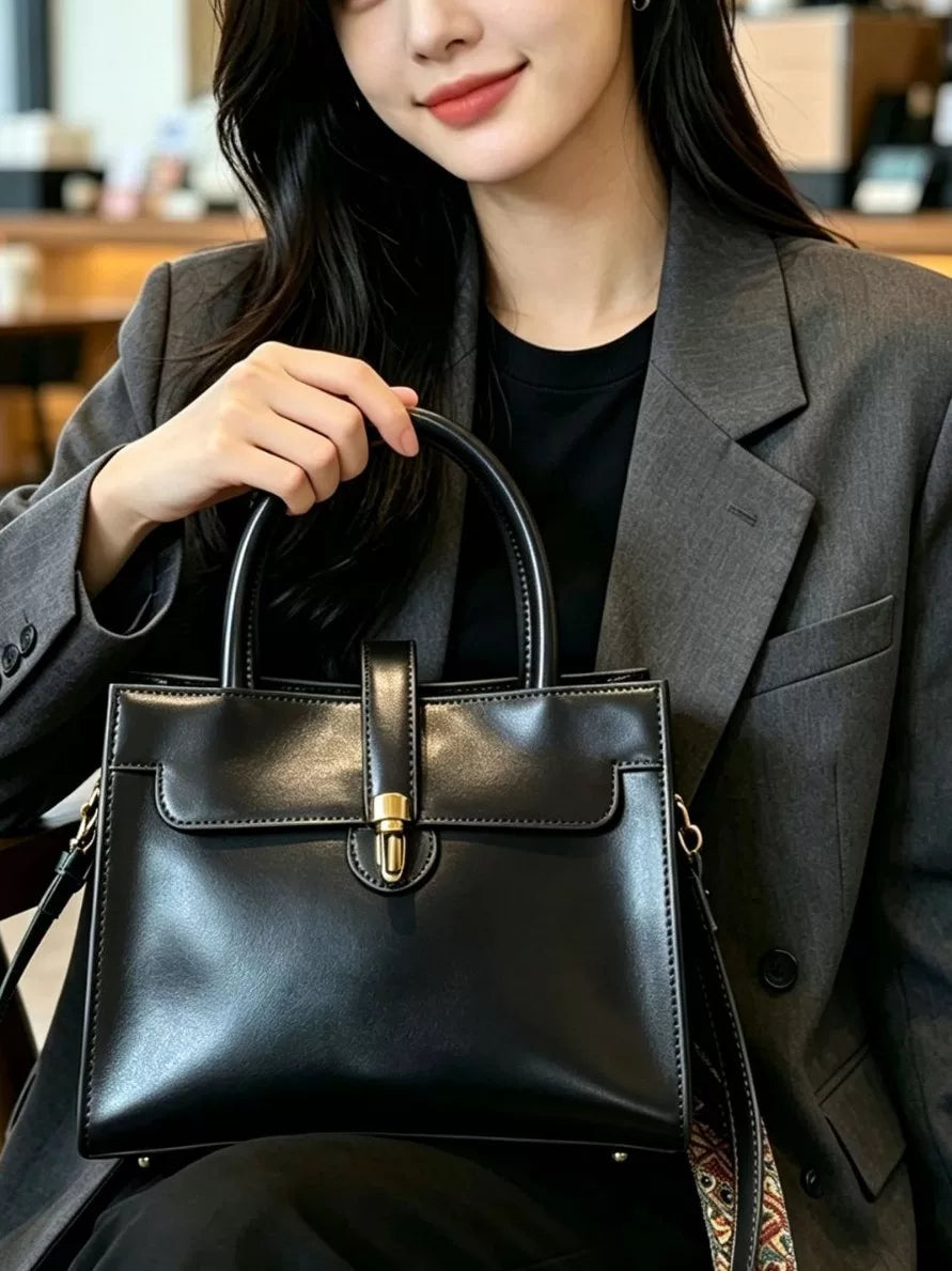 Women's Large-Capacity Office Workwear Retro Crossbody Bag for Travel and Sightseeing Everyday Casual Streetwear Date Night School