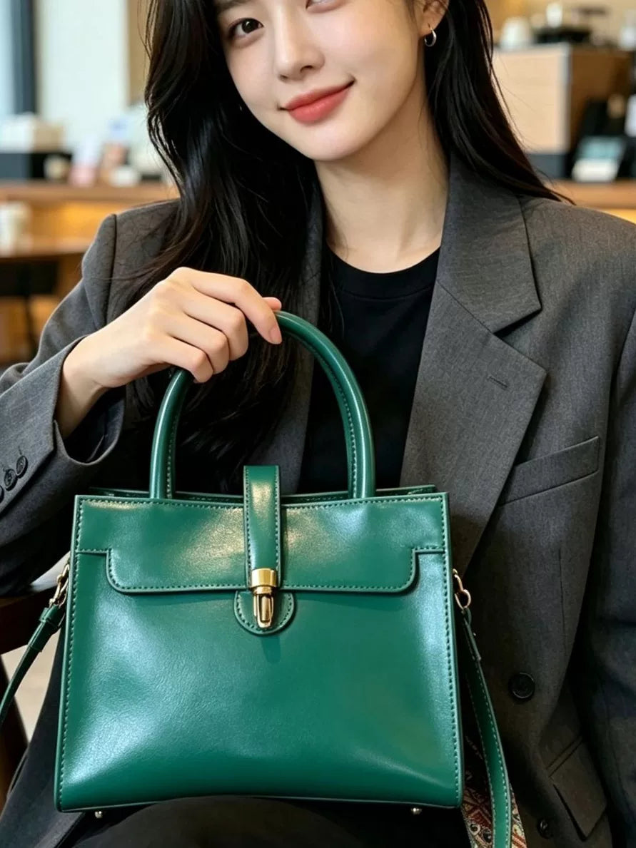 Women's Large-Capacity Office Workwear Retro Crossbody Bag for Travel and Sightseeing Everyday Casual Streetwear Date Night School