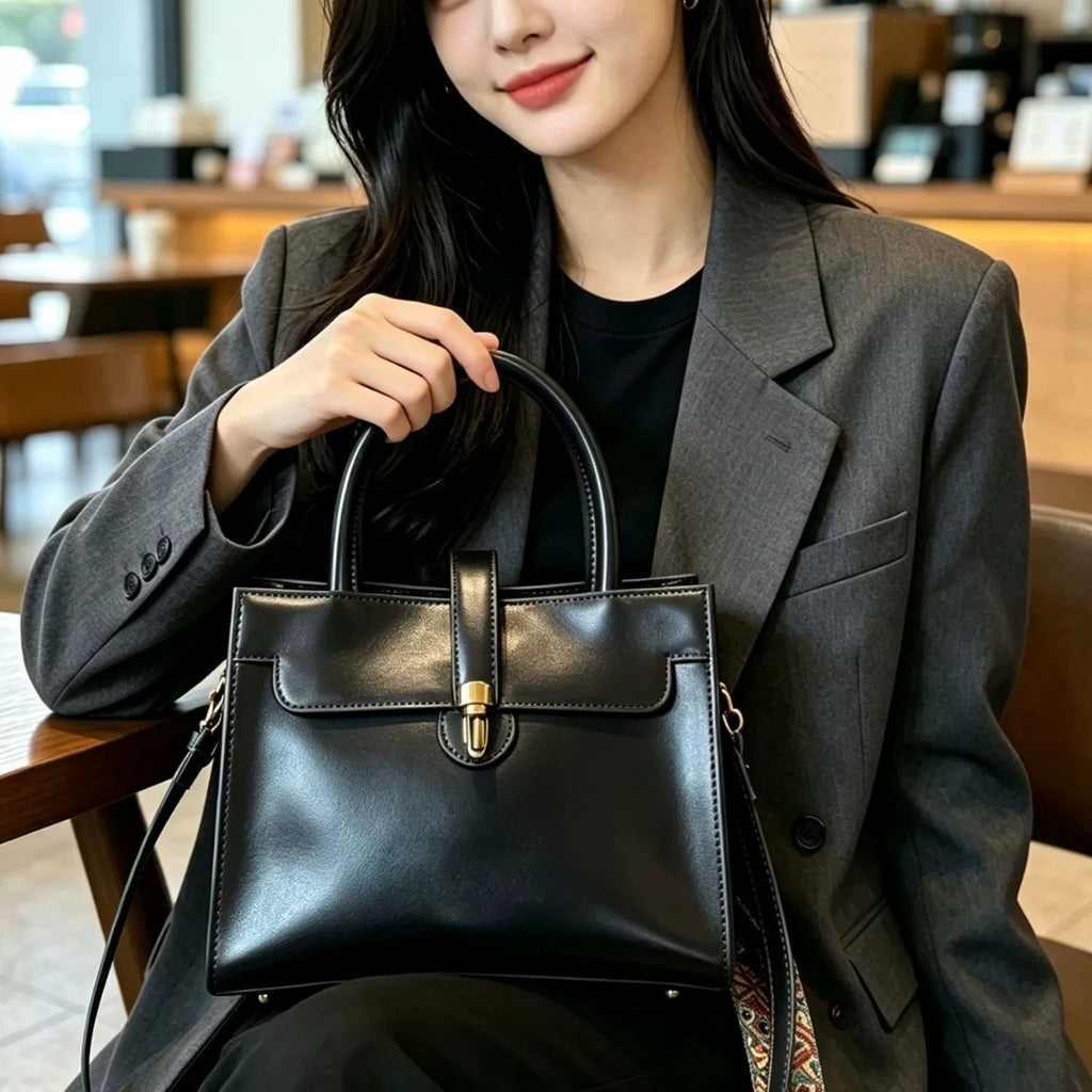 Women's Large-Capacity Office Workwear Retro Crossbody Bag for Travel and Sightseeing Everyday Casual Streetwear Date Night School