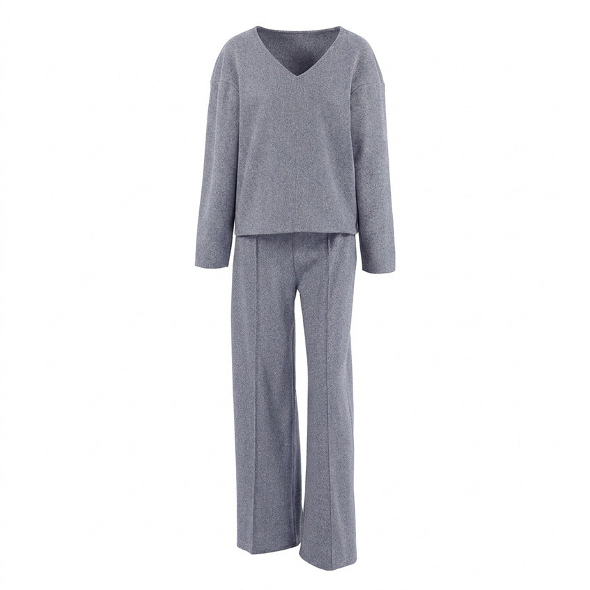 Women's Grey Workwear French-inspired Casual Winter Coat Wrap Trench Fall Office