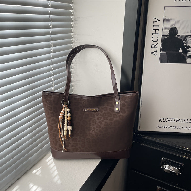 Women's Large-Capacity Minimalist Commute Fall Winter Office Workwear Tote Bag Shoulder Crossbody Purse Work and Travel