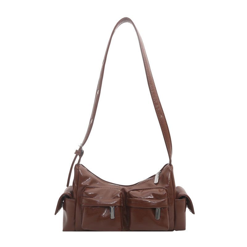 Women's Large-Capacity Lightweight Minimalist Commute Office Workwear Casual Tote Bag Shoulder Crossbody Purse Work and Travel School