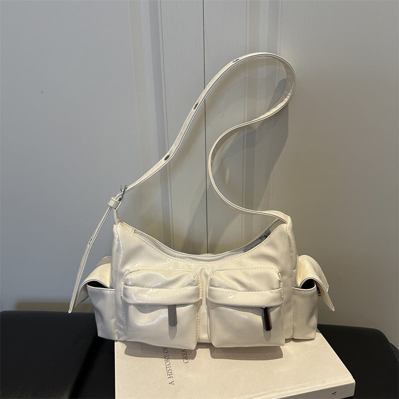 Women's Large-Capacity Lightweight Minimalist Commute Office Workwear Casual Tote Bag Shoulder Crossbody Purse Work and Travel School