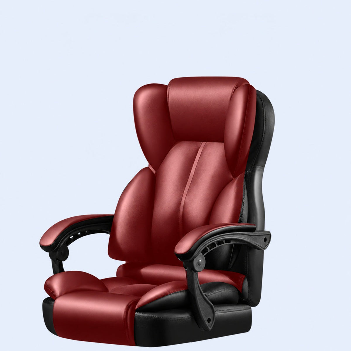 JY Reclining Massage Executive Chair with Footrest Executive Office Chair for Home Office Study Desk and Long Sitting Sessions