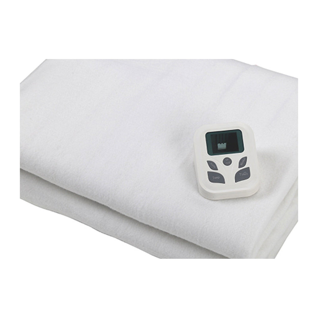 Kanghong 110V Single Electric Heated Mattress Pad with Temperature Controller for Winter Bedroom