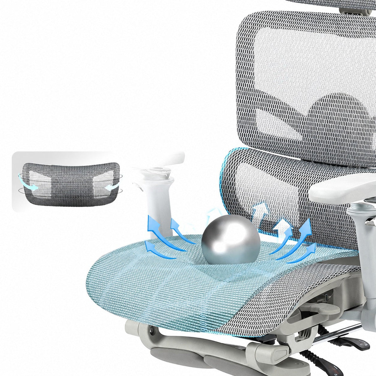 JY 030 Footrest Reclining Gaming Chair for Home Office Study Desk and Long Sitting Sessions
