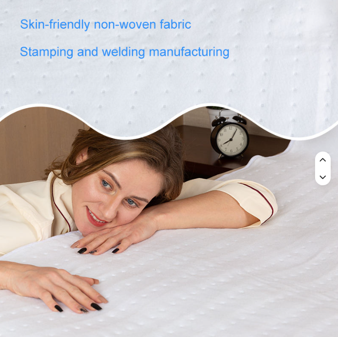 Thermostatic Electric Heated Underblanket | Multi Heat Levels Adjustable Controller, Detachable Cord Machine Washable Heated Mattress Pad, CE Certified Safe Winter Bed Warmer, Multiple Sizes & Colors for Bedroom Home Use