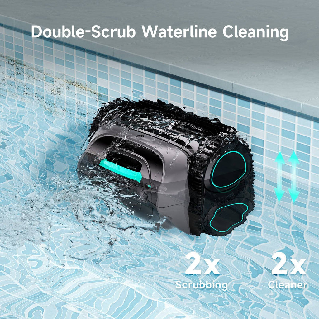 WYBOT C1 Robotic Pool Cleaner Gray for Inground and Above Ground Home Swimming Pools