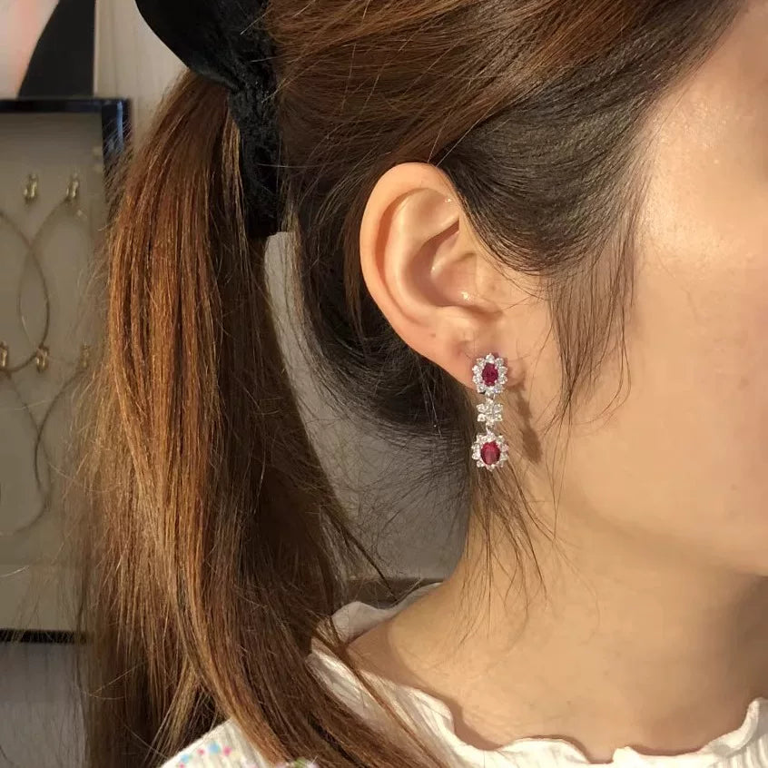 Floral ear cuffs by Yoshan, detail view 6