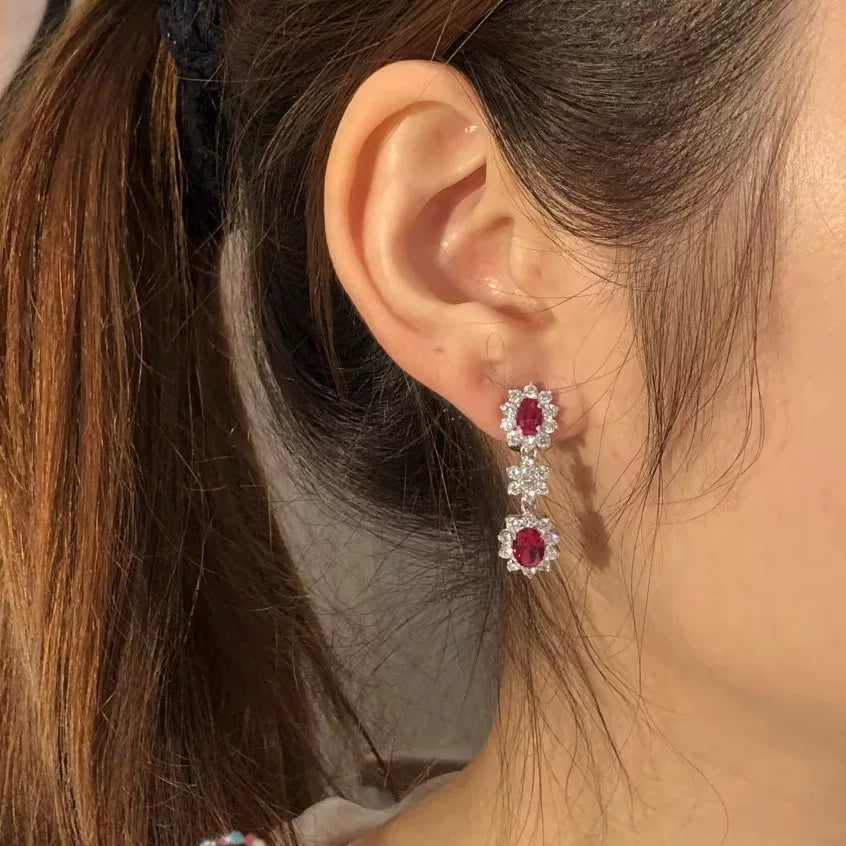 Floral ear cuffs by Yoshan, detail view 7