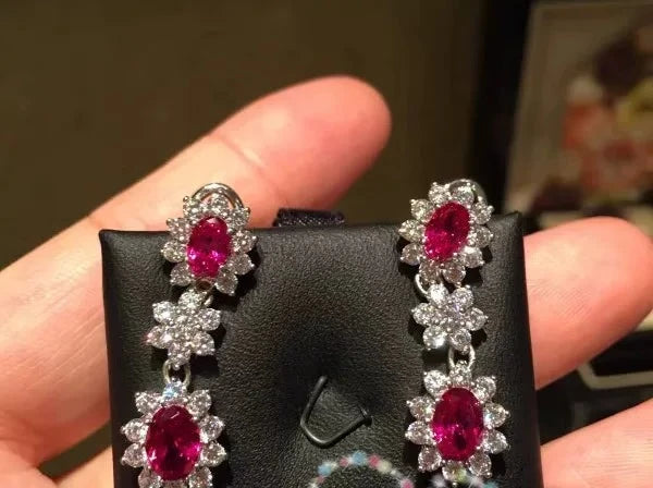 Floral ear cuffs by Yoshan, detail view 8