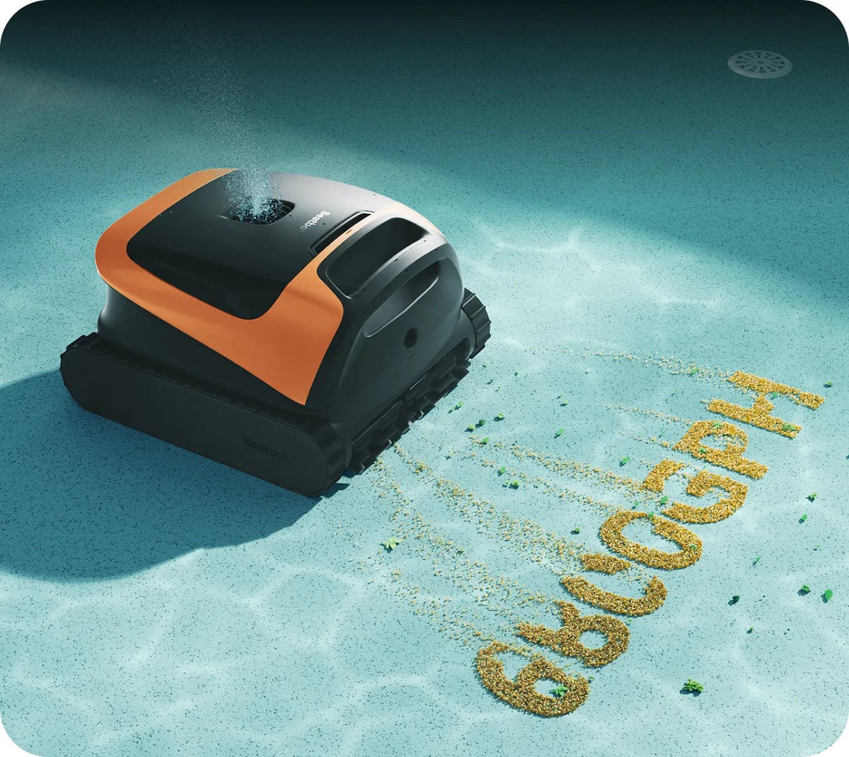 Beatbot Sora 30 Robotic Pool Cleaner Deep Blue for Inground and Above Ground Home Swimming Pools