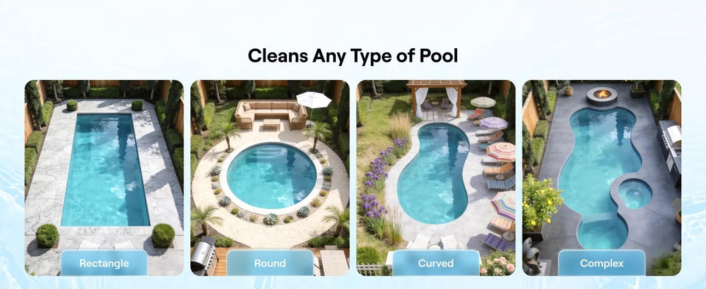 Beatbot Sora 10 Robotic Pool Cleaner Deep Blue for Inground and Above Ground Home Swimming Pools