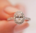 Cubic zirconia ring by Yoshan