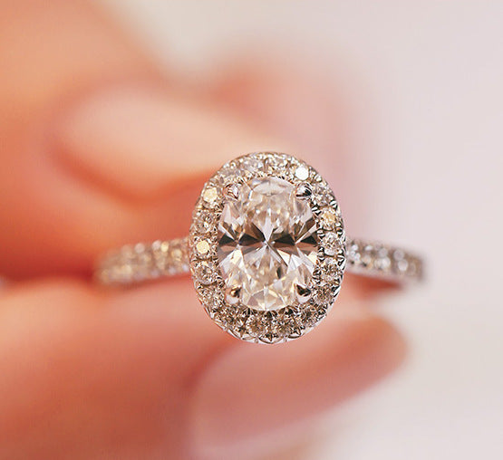 Cubic zirconia ring by Yoshan