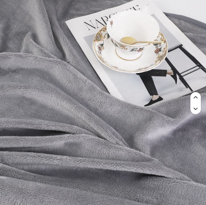Ultra Soft Flannel Electric Heated Blanket | Adjustable Temperature Control, Detachable Cord Machine Washable Warm Heating Throw Blanket for Sofa Couch Bed Bedroom Winter Home Use, Multiple Sizes & Colors