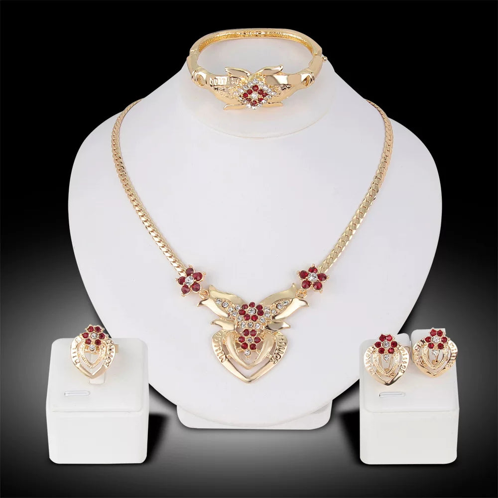 Jewelry set by Yoshan, detail view 2
