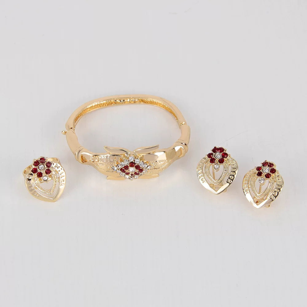 Jewelry set by Yoshan, detail view 3