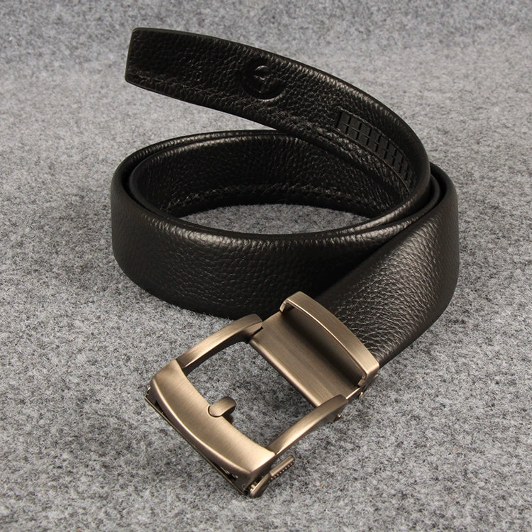 Women's Automatic Buckle Black Leather Plus Size Waist Belt for Date Night Gift Party Designer Office Everyday