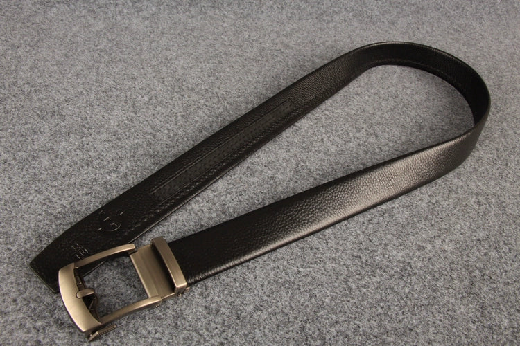 Women's Automatic Buckle Black Leather Plus Size Waist Belt for Date Night Gift Party Designer Office Everyday