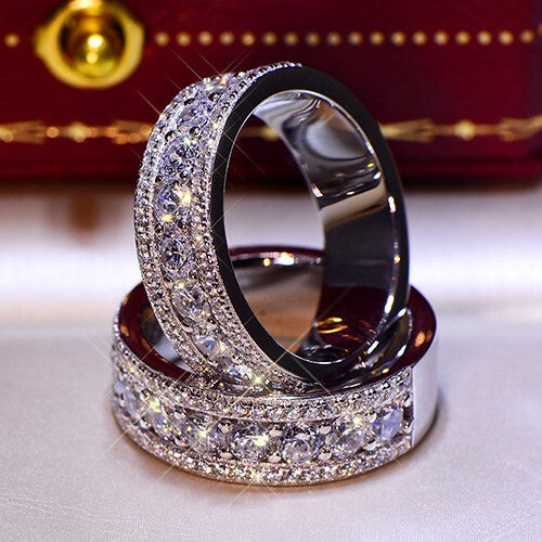 Cubic zirconia ring by Yoshan
