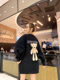 Women's Fleece-Lined Plus Size Oversized Hoodie Sweatshirt for Casual Streetwear Fall Travel and Weekend Everyday Date Night