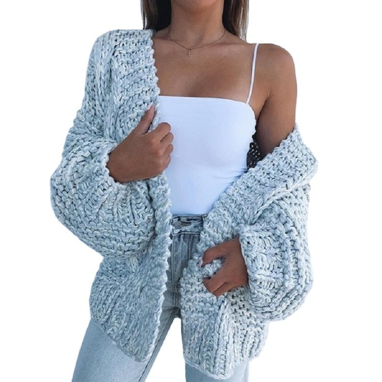 Women's Fall Winter Oversized Long Sleeve Sweater Knit Pullover Top Everyday Wear