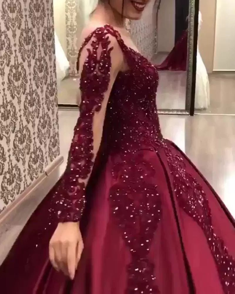 Women's Evening Dress Formal Midi Dress Black Tie Party Wedding Guest Cocktail Prom