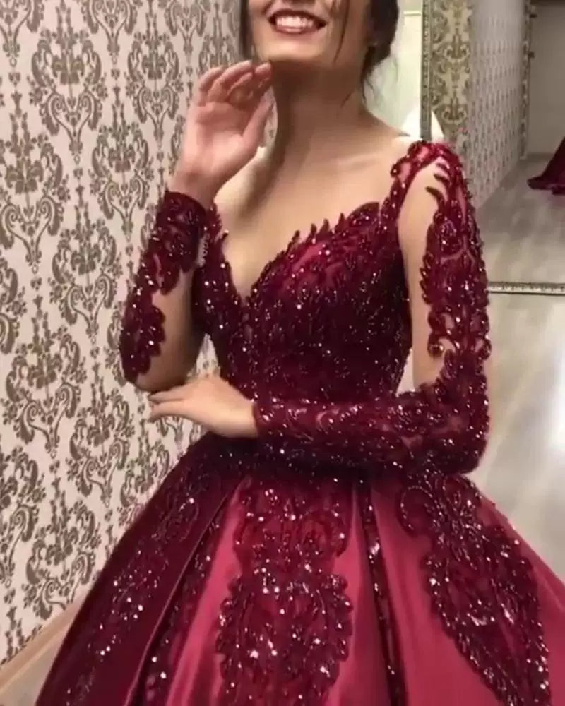 Women's Evening Dress Formal Midi Dress Black Tie Party Wedding Guest Cocktail Prom